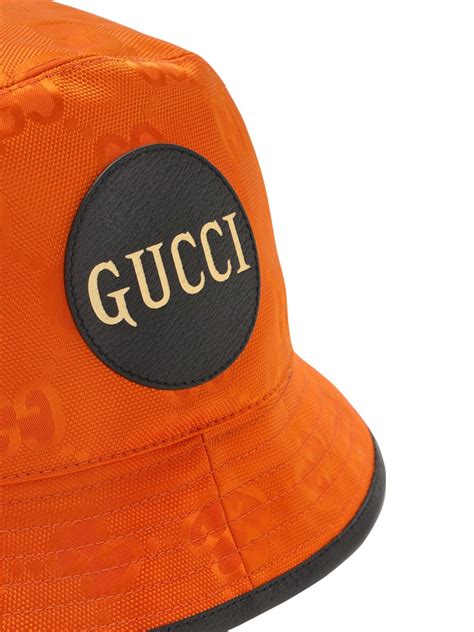 gucci bucket hat orange